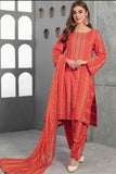 Shamooz Silk Chunri Digital Print Shirt With Indian Silk Chunri Dupatta And Shamooz Silk Chunri Print Trouser 3Pc Dress