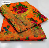 Soft Swiss Marina Shirt Front Gala Tilla & Mirror Embroidery Work Shirt With Swiss Marina Tilla Embroidery Work Trouser 2Pc Dress