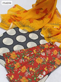 Monar Swiss Viscous Digital Print Shirt And Digital Print Trouser Along With Digital Print Chiffon Duppata 3Pc Dress