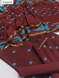 Sussi 2 Tone Banarsi Boti Shirt With Same Colour Full Heavy Jacquard Boder Shawl And Same Colour Plain Trouser 3Pc Dress