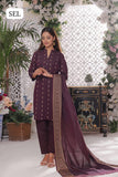 Khaadi Acrylic Fabric Jacquard Booti Work Shirt With Jacquard Border Acrylic Khaadi Dupatta And Acrylic Khaadi Trouser 3Pc Dress