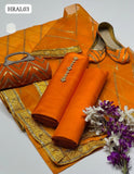 ﻿Kataan Silk Fabric Plain Shirt With Indian Organza Sequence Dupatta And Kataan Silk Plain Trouser 3Pc Dress With Clutch And Same Khussa As A Gift