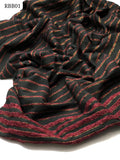 Peshmina Wool Fabric Velvet Patti Pallo Style Shawl