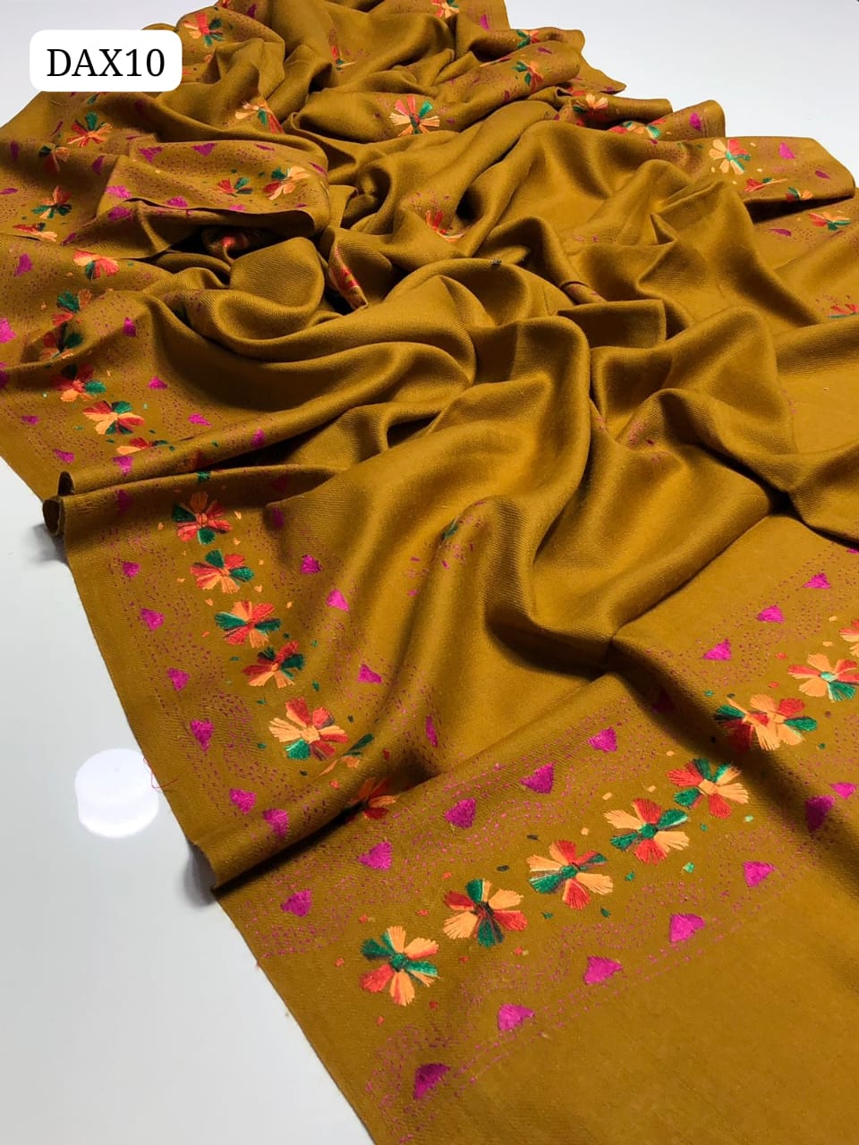 ﻿Pashmina Shawl Elegant And Beautiful Hand Made Multani Embroidery Shawl