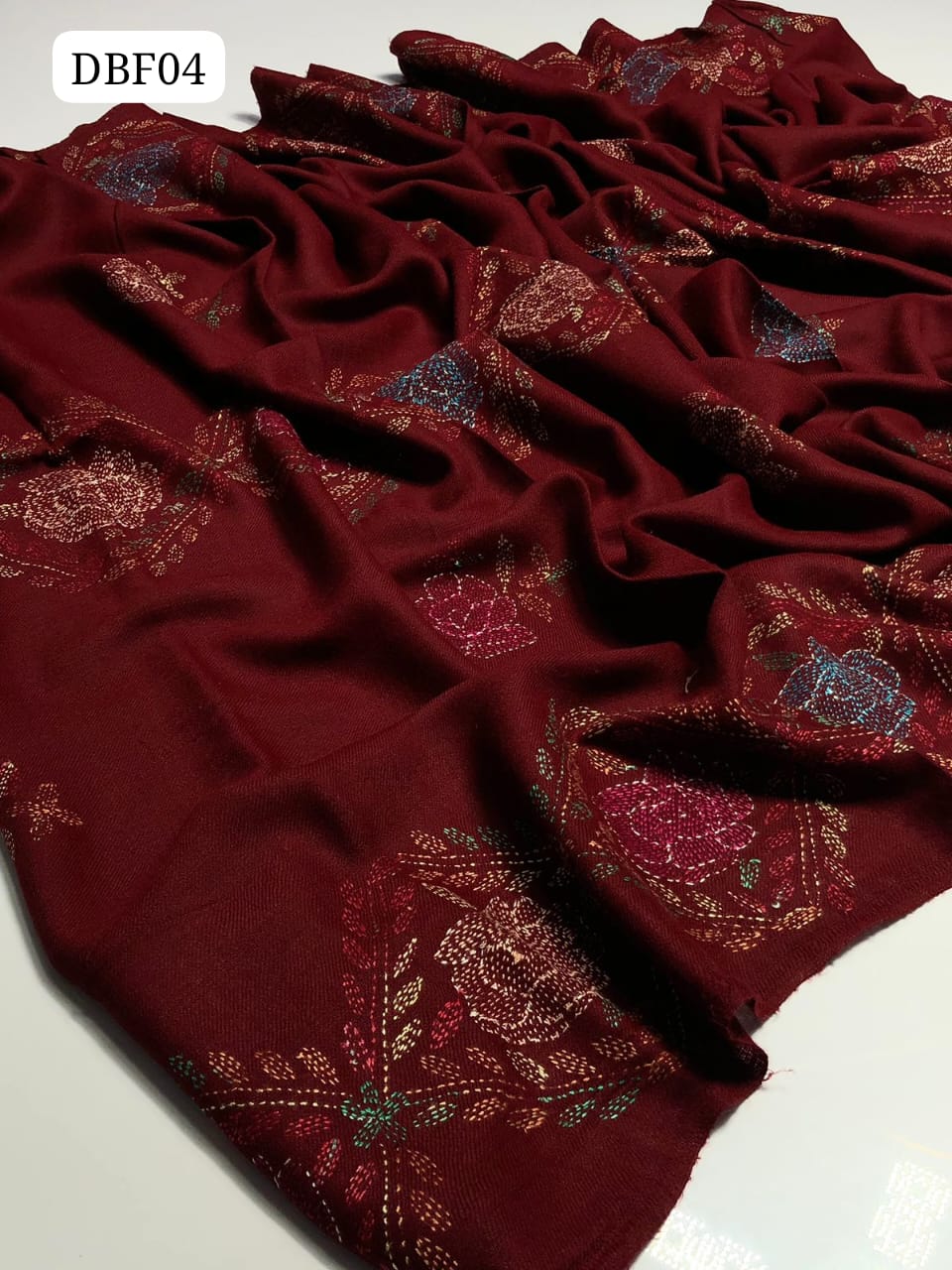 ﻿Pashmina Shawl Elegant And Beautiful Hand Made Multani Embroidery Shawl