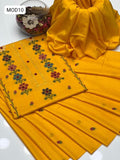 Stuff Pure Lawn Handmade Tarkashi &amp; Cross Stitch Work Shirt With Dupatta Lawn Embroidered And Plain Trouser 3Pc Dress