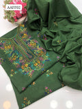 Lawn Fabric Gotta Gala With Hand Made All Over Embroidery Shirt With Embroidery Duppata And Plain Trouser 3Pc Dress&nbsp;