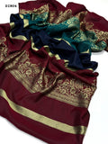 Stuff Pashmina Elegant And Beautiful Bnarsi Shawl