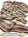 Pashmina Shawl Elegant And Beautiful Bnarsi Shawl With Velvet Or Sequence Work Shawl