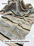 Pashmina Shawl Elegant And Beautiful Bnarsi Shawl With Velvet Or Sequence Work Shawl