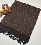 Stuff Soft velvet Wool Beautiful Ladies Shawl