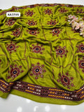 Stuff Swiss Voil All Over Sequence Embroidery balochi Heavy Jaal Chaddar