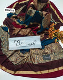 Stuff Soft Pashmina Beautiful Jacquard Multi 3D Shawl