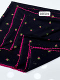 Swiss Lawn Fabric Elegant And Beautiful Hand Made Cross Stitch Embroidery Four Sided Hand Made Lace Chadar