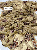 Stuff Pure Krinkle Chiffon Full Heavy Embroidery 9MM Sequence Work Shawl