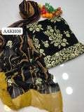 Stuff Lawn Fancy Daman Gotta All Over Shirt And Plain Trouser With Spanish Tye And Dye Embroidery Dupatta 3PC Dress