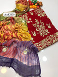 Stuff Lawn Fancy Daman Gotta All Over Shirt And Plain Trouser With Spanish Tye And Dye Embroidery Dupatta 3PC Dress