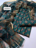 Stuff Swiss Jacquard Digital Print Shirt And Swiss jacquard Digital Print Trouser With Monar Diamond Digital Print Dupatta 3PC Dress