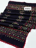 Stuff Pure Lawn Chadar Elegant And Beautiful Multani Hand Made Embroidered With Mirror Chadar