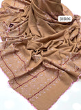 Stuff Pure Lawn Chadar Elegant And Beautiful Multani Hand Made Embroidered With Mirror Chadar