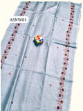 Stuff Summer Lawn Cross Stich Embroidery Chaddar