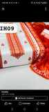 Stuff Cotton Front Gala Daman Embroidery Shirt And Chiffon Heavy Embroidery Dupatta WIth Embroidery Trouser 3PC Dress