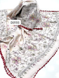 STuff Pure Lawn Chadar Elegant And Beautiful Multani Hand Made Embroidered With Mirror Chadar