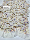 Stuff Swiss Lawn Chawal Shisha Jaal 4 Sided Border &nbsp;With original Mirror heavy work &nbsp;beautifull Chaddar Latest Artical💫