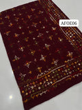 Stuff Swiss Lawn Chawal Shisha Jaal 4 Sided Border &nbsp;With original Mirror heavy work &nbsp;beautifull Chaddar Latest Artical💫