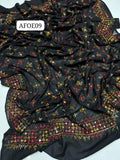 Stuff Swiss Lawn Chawal Shisha Jaal 4 Sided Border &nbsp;With original Mirror heavy work &nbsp;beautifull Chaddar Latest Artical💫