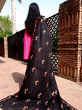 STuff Swiss Lawn Fabric Elegant And Beautiful Machine Cross Sticht Embroidery Chaddar