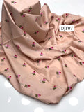 Stuff Pure Lawn Chadar Elegant And Beautiful Machine Cross Stitch Embroidery Chadar