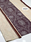 STuff Pure Lawn Elegant And Beautiful Jacquard + Handmade Tarkashi &amp; Chicken Kari Embroidery Chadar