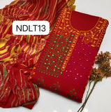 Stuff:::: Pure lown100/100 hande made Afgani Gala Jall Neat work Shirt And Plain lawn Trouser With Shafoon Embroidery Dupatta 3PC Dress