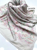 Stuff Pure Lawn Elegant And Beautiful Multani HandMade Embroidery Chaddar Four Side Handmade Lace