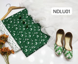 STuff &nbsp;Pure Lawn Digital Print Shirt And Trouser With SOft Karinkal Dupatta 3PC Dresss