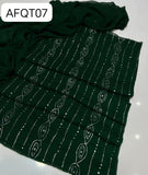 Stuff Bember Crinkle &nbsp;Mukaish &nbsp;Jaal &nbsp;Shirt, Along with bember Crinkle Mukaish Work Dupatta 2pcs &nbsp;Dress