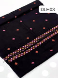 STuff Swiss Lawn Fabric Elegant And Beautiful Machine Embroidery Chaddar