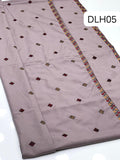 STuff Swiss Lawn Fabric Elegant And Beautiful Machine Embroidery Chaddar
