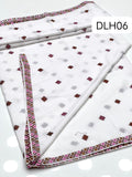 STuff Swiss Lawn Fabric Elegant And Beautiful Machine Embroidery Chaddar