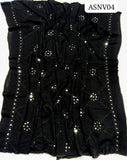 Summer Crinkle Artificial Miror Embroidered Chaddar