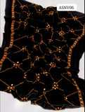 Summer Crinkle Artificial Miror Embroidered Chaddar