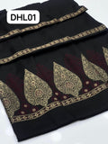 Stuff Pashmina Shawl Elegant And Beautiful Banarsi Shawl With Sequence And Velvet Touch