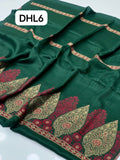 Stuff Pashmina Shawl Elegant And Beautiful Banarsi Shawl With Sequence And Velvet Touch