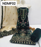 Stuff Best quality soft Velvet Micro 6000 Shirt Havy Zari Embroidery Gala Daman Jall plan velvet trouser with Beautiful Soft Net Embroidery Shawls