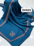 Stuff Pashmina Shawl Elegant And Beautiful Hand Made Kashmiri Embroidery With Block Print Shawl