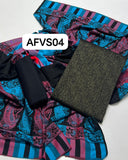 Marina self jacard plan shirt with plan trouser along with jacard style shawl 3pcs Dress