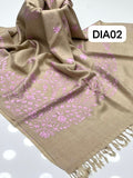 Stuff Swati Pashmina Shawl Elegant And Beautiful Hand Made Multani Embroidery Shawl