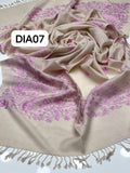 Stuff Swati Pashmina Shawl Elegant And Beautiful Hand Made Multani Embroidery Shawl