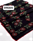 Pure Lawn Elegant And Beautiful Multani Hand Made Embroidered Chaddar